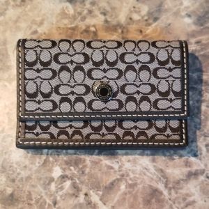 Coach card case wallet NWOT